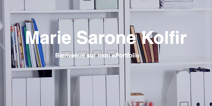 Site web de Marie Sarone Kolfir