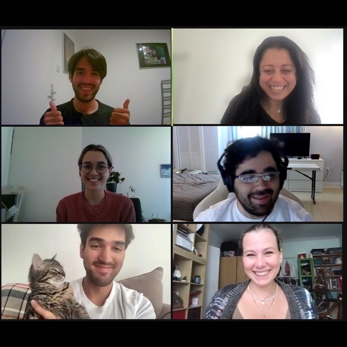 A brilliant discussion with brilliant youth (& one cat) about the threat of #disinformation that uses #deepfakes in the context of #Covid_19, & the solutions to counter it - a project funded by 
SSHRC-CRSH & Patrimoine canadien -- Canadian Heritage